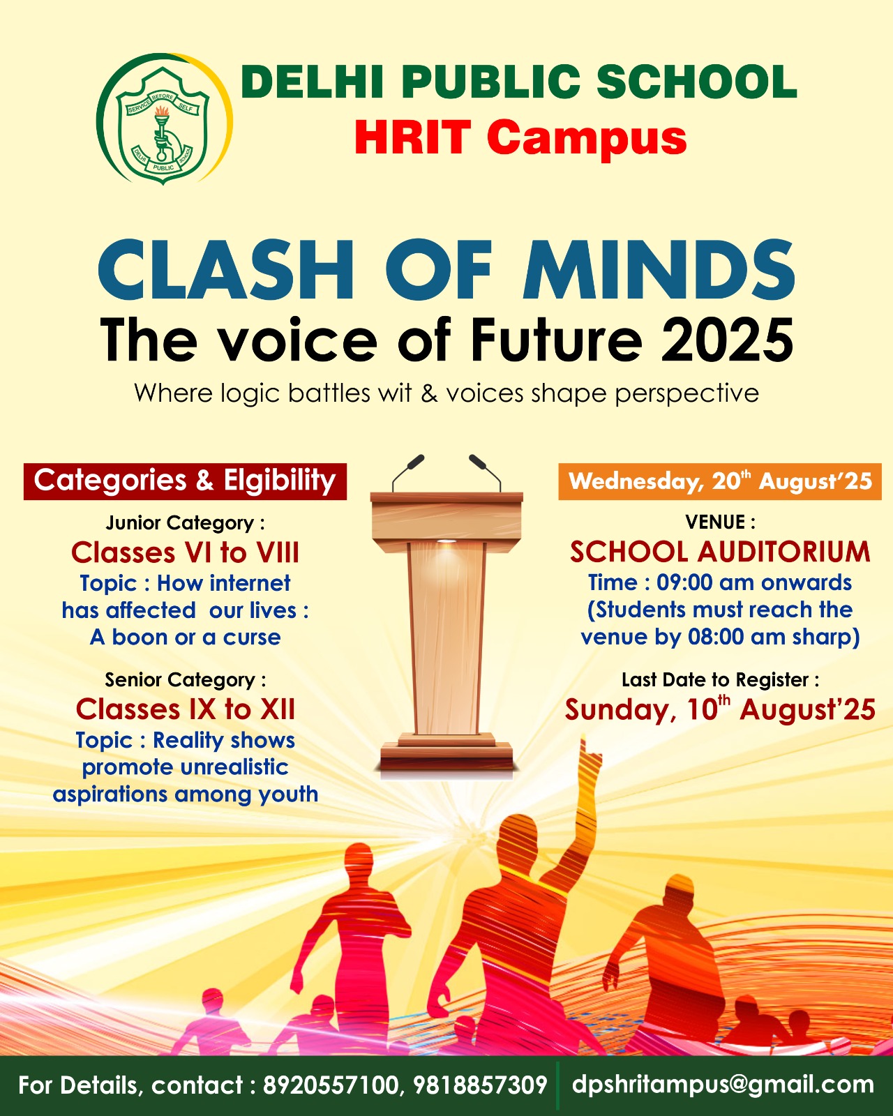 Delhi Public School HRIT - Clash_of_Minds_Debate